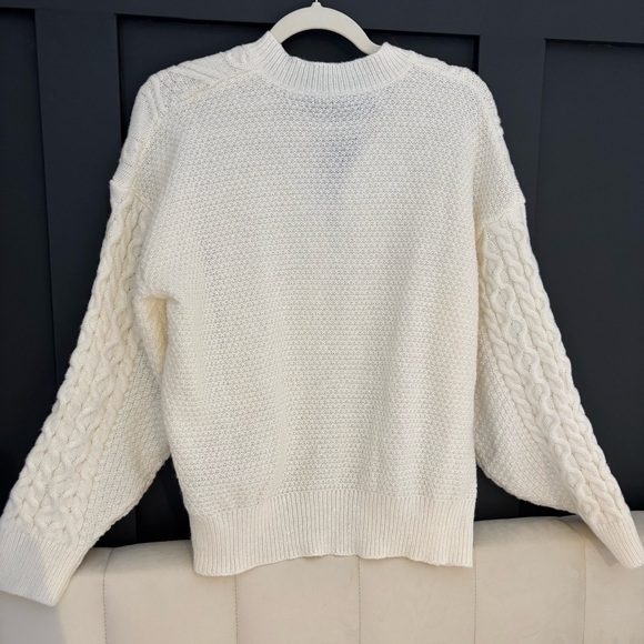 Chunky Knit Bow Sweater Cardigan - Picture 3 of 3